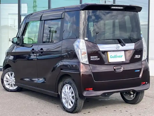 日産 デイズ ルークス ハイウェイスターX 道南・函館 2016(平28)年 2.5万km モカブラウンP /純正メモリナビ//ワンセグTV//アラウンドビューモニター//ドライブレコーダー//片側パワースライド//運転席シートヒーター//エマージェンシーブレーキ//HIDヘッドライト//スマートキー//エンジンプッシュスタート