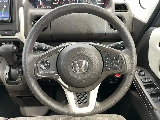 ホンダ Ｎ ＢＯＸ L 鹿児島県 2021(令3)年 4.8万km クリスタルブラックパール ナビ(CN-BR310B)　/・Bluetooth/衝突軽減　/片側パワースライドドア/バックカメラ　/前席シートヒーター　/後方コーナーセンサー　/追従型クルーズコントロール　/車線維持支援システム　/誤発進抑制　/純正アルミホイール　/ドライブレコーダー　/ＬＥＤヘッドライト　/フロアマット/ＥＴＣ/スマートキー/プッシュスタート