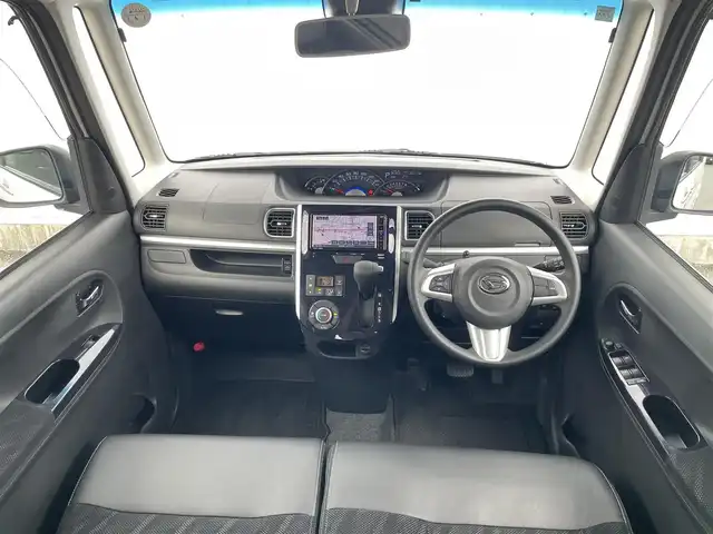 ダイハツ タント カスタム X トップED SA Ⅲ 福岡県 2018(平30)年 1.7万km パールホワイトⅢ スマートアシスト/衝突軽減/レーンキープアシスト/純正ナビ（ＮＭＺＫ－Ｗ６９Ｄ２）/フルセグTV/CD/DVD/BT/SD/バックカメラ/パワースライドドア/ハーフレザー/シートヒーター/ETC/ＬＥＤオートライト/オートハイビーム/フォグランプ/アイドリングストップ/ステアリングリモコン/スマートキー/プッシュスタート/ベンチシート/フルフラットシート