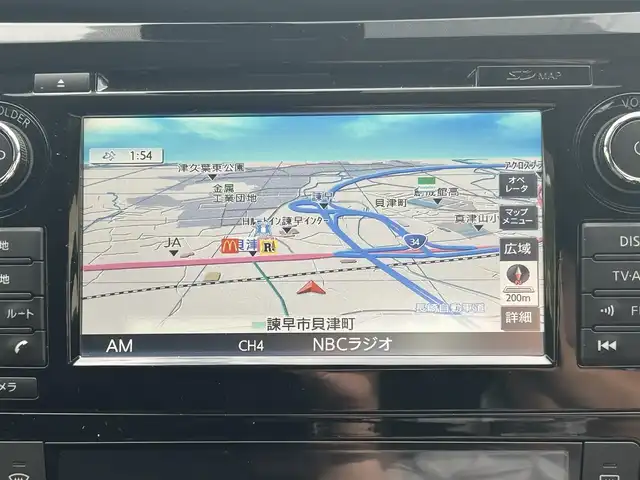 日産 エクストレイル 20X エマージェンシーブレーキ 長崎県 2015(平27)年 3.7万km ブリリアントホワイトパール ワンオーナー/純正メモリナビ/（CD/DVD/BT/フルセグ）/全方位カメラ/衝突軽減システム/レーンアシスト/クルーズコントロール/ETC/ステアリングスイッチ/シートヒーター/オートライト/純正１７インチAW