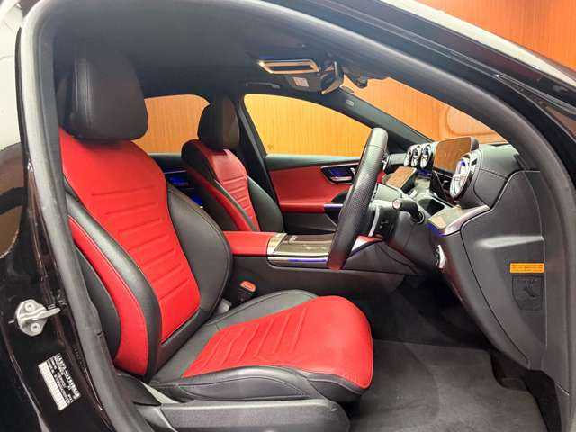 メルセデス・ベンツ Ｍ・ベンツ Ｃ２２０ｄ アバンギャルド　AMGライン 千葉県 2022(令4)年 4.9万km オブシディアンブラック パノラマＳＲ　/レザーエクスクルーシブＰＫＧ　/ベーシックＰＫＧ　/赤黒革シート　/ＨＵＤ　/ＡＣＣ　/ＡＲナビ/ＴＶ　/３６０°　/Ｂｌｕｅｔｏｏｔｈ接続　/シートヒーター　/ＲＳＰ　/ＥＴＣ　/ドラレコ　/１オーナー