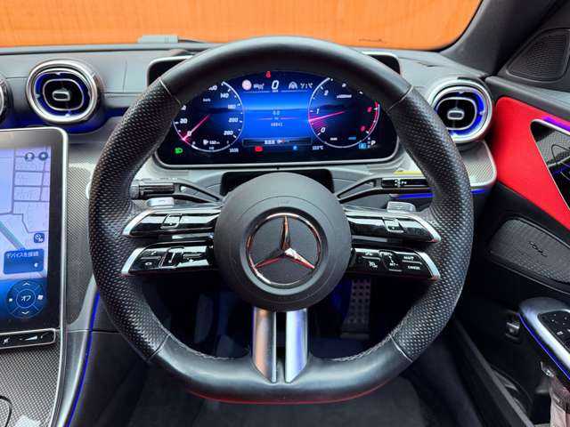 メルセデス・ベンツ Ｍ・ベンツ Ｃ２２０ｄ アバンギャルド　AMGライン 千葉県 2022(令4)年 4.9万km オブシディアンブラック パノラマＳＲ　/レザーエクスクルーシブＰＫＧ　/ベーシックＰＫＧ　/赤黒革シート　/ＨＵＤ　/ＡＣＣ　/ＡＲナビ/ＴＶ　/３６０°　/Ｂｌｕｅｔｏｏｔｈ接続　/シートヒーター　/ＲＳＰ　/ＥＴＣ　/ドラレコ　/１オーナー