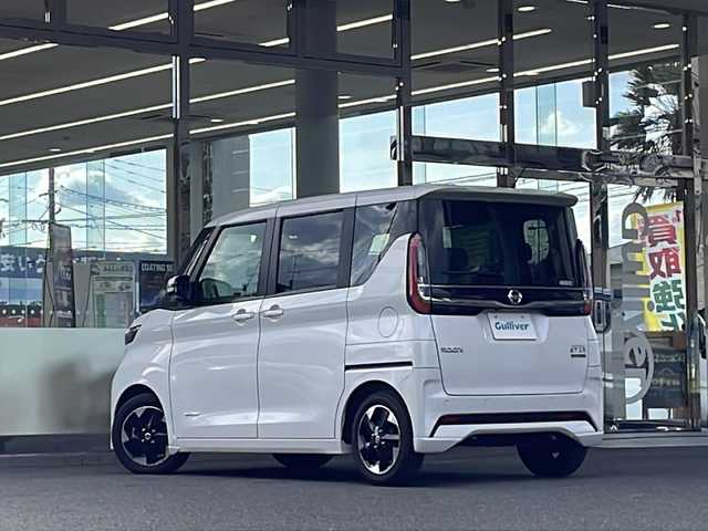 日産 ルークス HWS X プロパイロットED 福島県 2022(令4)年 4万km ホワイトパール １オーナー　純正９インチナビ　全方位モニター　プロパイロット　両側パワースライドドア　３６０度ドライブレコーダー　フルセグＴＶ　スマートキー　クリアランスソナー　純正アルミホイール　ＬＥＤヘッドライト