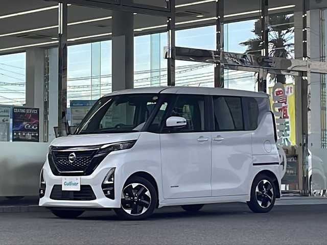 日産 ルークス HWS X プロパイロットED 福島県 2022(令4)年 4万km ホワイトパール １オーナー　純正９インチナビ　全方位モニター　プロパイロット　両側パワースライドドア　３６０度ドライブレコーダー　フルセグＴＶ　スマートキー　クリアランスソナー　純正アルミホイール　ＬＥＤヘッドライト