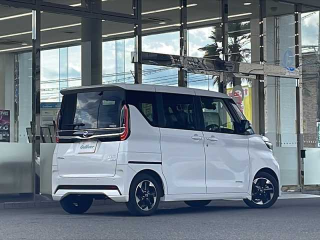 日産 ルークス HWS X プロパイロットED 福島県 2022(令4)年 4万km ホワイトパール １オーナー　純正９インチナビ　全方位モニター　プロパイロット　両側パワースライドドア　３６０度ドライブレコーダー　フルセグＴＶ　スマートキー　クリアランスソナー　純正アルミホイール　ＬＥＤヘッドライト