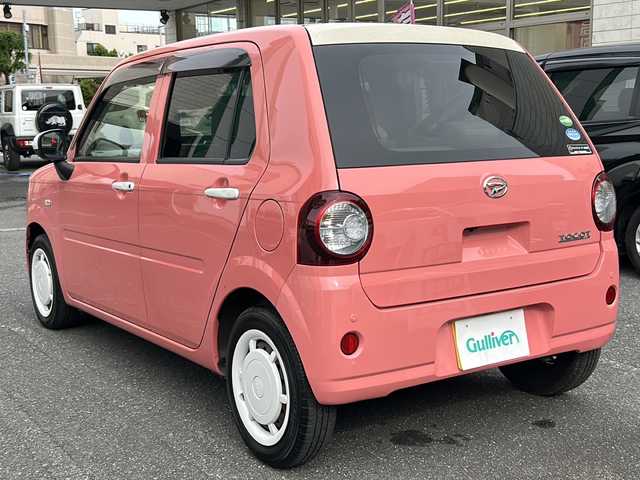 ダイハツ ミラ トコット G SA Ⅲ 埼玉県 2018(平30)年 4.7万km ジューシーピンクM 登録時46608km/スマートアシストIII/純正SDナビ(NSZN-W69D)/　AM/FM/CD/DVD/BT/フルセグTV/バックカメラ/全方位カメラ/純正ナビ連動ドライブレコーダー/ETC/シートヒーター(D.N席）/LEDヘッドライト/　オートライト/オートマチックハイビーム/  ライトレベライザー/ステアリングスイッチ/コーナーセンサー/アイドリングストップ/横滑り防止機能/プッシュスタート/スマートキー×2/電動格納機能付きウィンカーミラー/純正ドアバイザー/純正フロアマット/保証書/取扱説明書