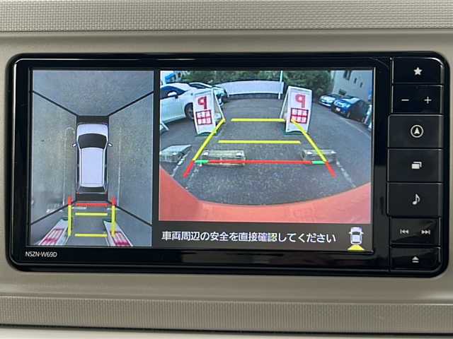 ダイハツ ミラ トコット G SA Ⅲ 埼玉県 2018(平30)年 4.7万km ジューシーピンクM 登録時46608km/スマートアシストIII/純正SDナビ(NSZN-W69D)/　AM/FM/CD/DVD/BT/フルセグTV/バックカメラ/全方位カメラ/純正ナビ連動ドライブレコーダー/ETC/シートヒーター(D.N席）/LEDヘッドライト/　オートライト/オートマチックハイビーム/  ライトレベライザー/ステアリングスイッチ/コーナーセンサー/アイドリングストップ/横滑り防止機能/プッシュスタート/スマートキー×2/電動格納機能付きウィンカーミラー/純正ドアバイザー/純正フロアマット/保証書/取扱説明書