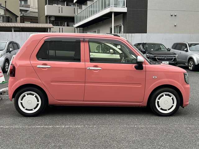 ダイハツ ミラ トコット G SA Ⅲ 埼玉県 2018(平30)年 4.7万km ジューシーピンクM 登録時46608km/スマートアシストIII/純正SDナビ(NSZN-W69D)/　AM/FM/CD/DVD/BT/フルセグTV/バックカメラ/全方位カメラ/純正ナビ連動ドライブレコーダー/ETC/シートヒーター(D.N席）/LEDヘッドライト/　オートライト/オートマチックハイビーム/  ライトレベライザー/ステアリングスイッチ/コーナーセンサー/アイドリングストップ/横滑り防止機能/プッシュスタート/スマートキー×2/電動格納機能付きウィンカーミラー/純正ドアバイザー/純正フロアマット/保証書/取扱説明書