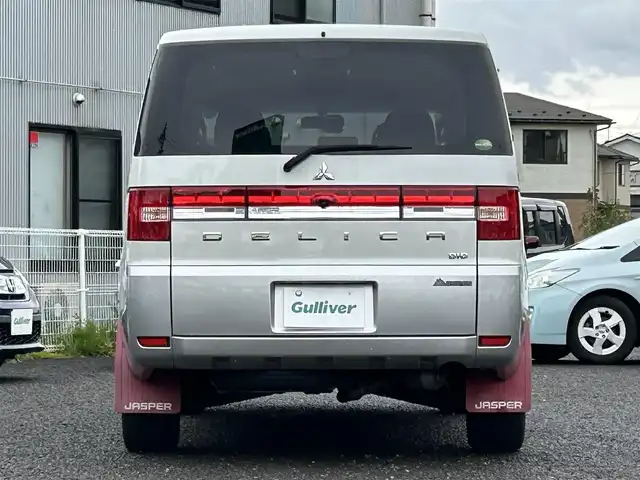 三菱 デリカＤ：５ ジャスパー 宮城県 2019(平31)年 7.5万km ウォームホワイトP/スターリングシルバーM 社外ナビ/(DVD/SD/AM・FM/TV(フルセグ)Bluetooth)/社外後席用フリップダウンモニター/社外ドライブレコーダー前後/バックカメラ/両面パワースライドドア/ドライブモードセレクター/アダプティブクルーズコントロール/純正１８インチアルミホイール225/55R18/純正フロアマット/シートヒーター/ETC/運転席パワーシート