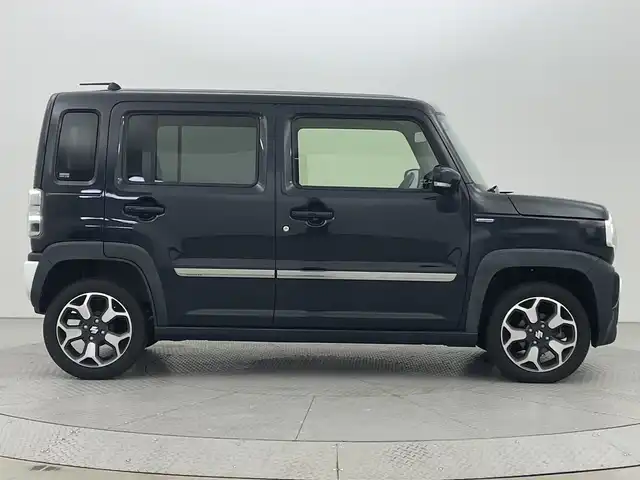 スズキ ハスラー HYBRID X ターボ 新潟県 2020(令2)年 3.8万km ブルーイッシュブラックパール3 スズキセーフティサポート/純正9インチメモリナビ/　　CD/DVD/AM/FM/フルセグ/BT//　　applecarplay/androidauto/アラウンドビューモニター/アダプティブクルーズコントロール/LEDオートライト/前席シートヒーター/社外アルミホイール付スタッドレスタイヤ車載(6ミリ)/アイドリングストップ/ステアリングスイッチ/ドライブレコーダー/スペアキー/スマートキー/ETC2.0