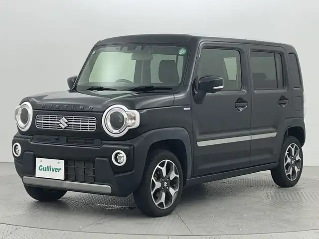 スズキ ハスラー HYBRID X ターボ 新潟県 2020(令2)年 3.8万km ブルーイッシュブラックパール3 スズキセーフティサポート/純正9インチメモリナビ/　　CD/DVD/AM/FM/フルセグ/BT//　　applecarplay/androidauto/アラウンドビューモニター/アダプティブクルーズコントロール/LEDオートライト/前席シートヒーター/社外アルミホイール付スタッドレスタイヤ車載(6ミリ)/アイドリングストップ/ステアリングスイッチ/ドライブレコーダー/スペアキー/スマートキー/ETC2.0