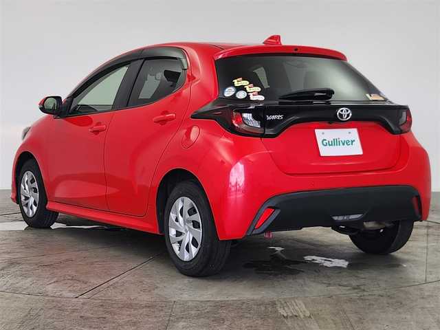 トヨタ ヤリス X 愛知県 2020(令2)年 2.6万km コーラルクリスタルシャイン トヨタセーフティセンス/　　・プリクラッシュブレーキ/　　・レーンディバーチャーアラート/　　・レーントレーシングアシスト/　　・レーダークルーズコントロール/　　・オートマチックハイビーム/　　・ロードサインアシスト/クリアランスソナー/ドライブレコーダー/純正8インチディスプレイオーディオ/　　・Bluetooth対応/　　・USBポート/バックカメラ/ステアリングリモコン/純正フロアマット/純正ホイールキャップ/純正ハロゲンヘッドライト/スペアキー