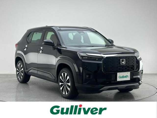ホンダ ＷＲ－Ｖ Z 兵庫県 2025(令7)年 0.1千km クリスタルブラックパール 登録済み未使用車/コーナーセンサー/ハーフレザー/ヘッドライトレベライザー/パドルシフト/ACC/LKA/PCS/USB/LEDヘッドライト/LEDフォグランプ/純正１７インチAW