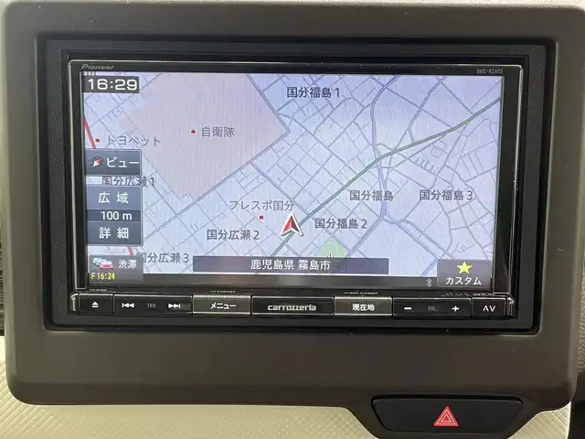 ホンダ Ｎ ＢＯＸ G 鹿児島県 2021(令3)年 5万km プラチナホワイトパール 禁煙車/ナビ/(Bluetooth/DVD)/バックカメラ　/衝突軽減ブレーキ　/両側スライドドア/後方コーナーセンサー　/LEDヘッドライト/チップアップシート　/ベンチシート/ETC/ドライブレコーダー/ステアリングリモコン/スマートキー/プッシュスタート