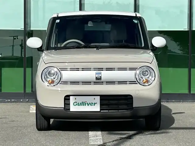 スズキ ラパン S 和歌山県 2019(令1)年 2.4万km フォーンベージュメタリック/ホワイト2トーンルーフ 社外ナビ/フルセグTV/バックカメラ/衝突軽減ブレーキ/レーンキープアシスト/パーキングセンサー/横滑り防止機能/アイドリングストップ/シートヒーター/オートライト