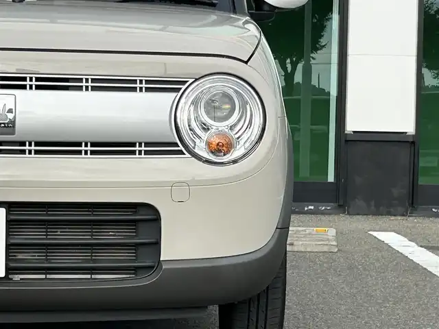 スズキ ラパン S 和歌山県 2019(令1)年 2.4万km フォーンベージュメタリック/ホワイト2トーンルーフ 社外ナビ/フルセグTV/バックカメラ/衝突軽減ブレーキ/レーンキープアシスト/パーキングセンサー/横滑り防止機能/アイドリングストップ/シートヒーター/オートライト