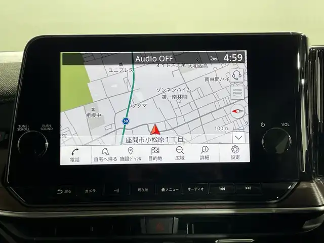 日産 オーラ G レザーエディション 神奈川県 2022(令4)年 3万km ピュアホワイトパール 純正9インチディスプレイオーディオ　/-Bluetooth フルセグTV　HDMI　Apple Car Play USB　アラウンドビューモニター　/BOSEプレミアムサウンド　/プロパイロット　/インテリジェントエマージェンシーブレーキ　/踏み間違い衝突防止防止アシスト　/標識検知機能　/前方衝突予測機能　/車線逸脱警報/ふらつき警報/車線逸脱防止支援システム/BSW/ソナー/インテリジェントルームミラー/ワイヤレス充電/シートヒーター/ステアリングヒーター/電動パーキングブレーキ/ブレーキホールド/LED/フォグランプ/SOSコール/ETC2.0/純正フロアマット
