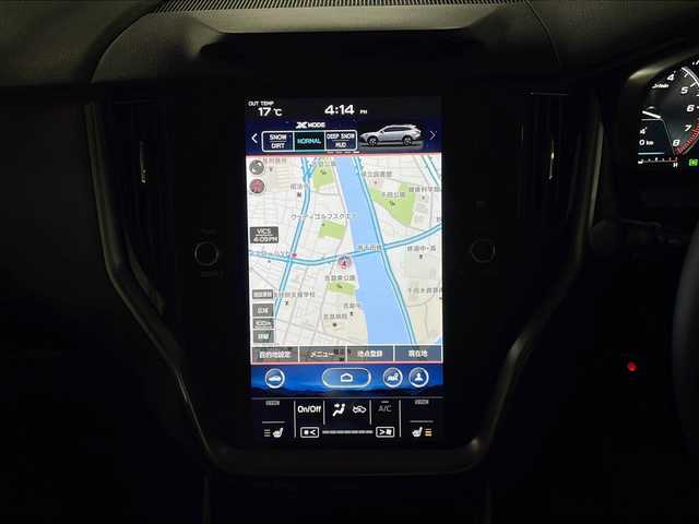 スバル アウトバック X－ブレイクEX 広島県 2022(令4)年 1.7万km Ｄグリーン 純正11.6型ナビ（AppleCarPlay/AndroidAuto/Bluetooth/フルセグ）/フロント/サイド/バックモニター/パワーシート/ポジションメモリー/前席/後席シートヒーター/ステアリングヒーター/アイサイト/・プリクラッシュブレーキ/・レーンキープアシスト/・レーダークルーズコントロール/・アダプティブドライビングビーム/・誤発進抑制機能/・ブラインドスポットモニター/ルーフレール/電動パーキングブレーキ/オートブレーキホールド/LEDヘッドランプ/純正18インチAW/ETC/ドライブレコーダー