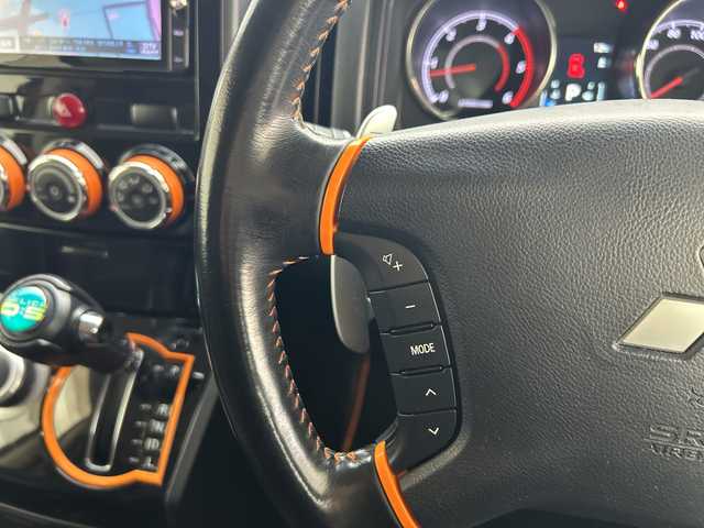 三菱 デリカＤ：５ アクティブギア 大分県 2018(平30)年 7万km アイガーグレーM/ダイヤモンドブラックマイカ 7人乗り/5インチリフトアップ車/社外リアガード/社外サイドステップ/社外ナビ　型式:NX617W/(フルセグTV、DVD再生可、BT対応)/バックカメラ/社外フリップダウンモニター/両側電動スライドドア/ETC/社外デジタルインナーミラー(ドラレコ機能付)/オートライト/HIDヘッドライト/フォグランプ/社外サスペンション/社外16インチアルミホイール(RAYS)