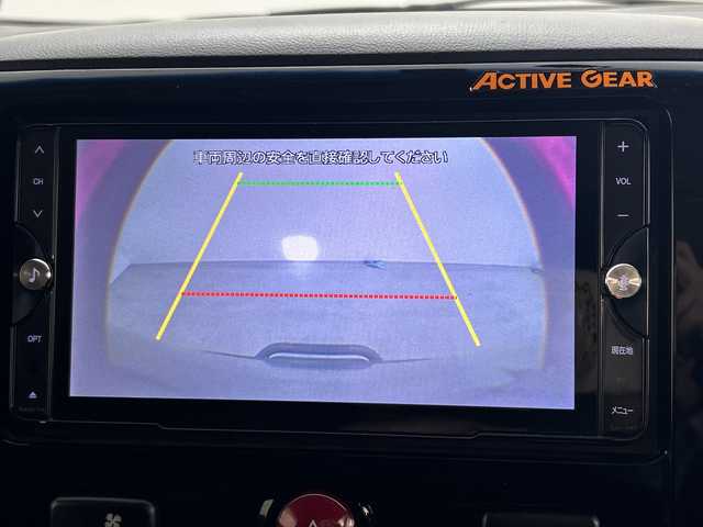 三菱 デリカＤ：５ アクティブギア 大分県 2018(平30)年 7万km アイガーグレーM/ダイヤモンドブラックマイカ 7人乗り/5インチリフトアップ車/社外リアガード/社外サイドステップ/社外ナビ　型式:NX617W/(フルセグTV、DVD再生可、BT対応)/バックカメラ/社外フリップダウンモニター/両側電動スライドドア/ETC/社外デジタルインナーミラー(ドラレコ機能付)/オートライト/HIDヘッドライト/フォグランプ/社外サスペンション/社外16インチアルミホイール(RAYS)