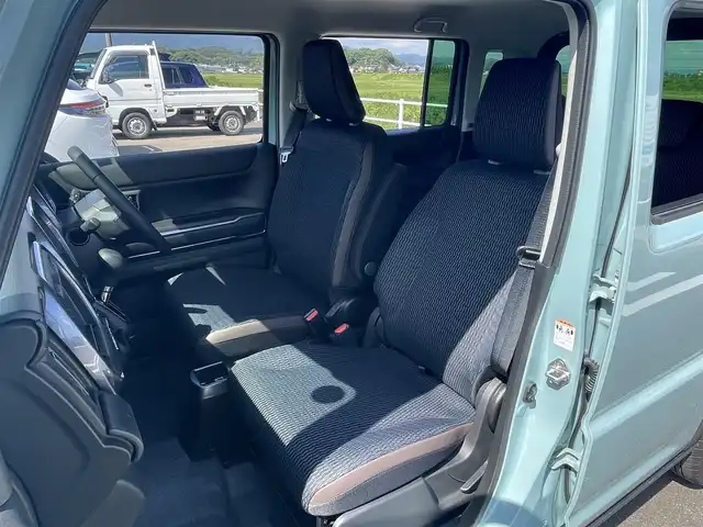 スズキ ハスラー Jスタイル 徳島県 2022(令4)年 0.1万km オフブルーメタリック/ガンメタリック2トーンルーフ SUZUKI Safety Support /衝突被害軽減ブレーキ/誤発進抑制機能/車線逸脱抑制機能/ふらつき警報機能/先行車発進お知らせ機能/標識認識機能/純正15インチアルミホイール/シートヒーター「運転席/助手席」/LEDヘッドライト