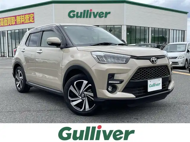 トヨタ ライズ Z 鳥取県 2021(令3)年 3.8万km ナチュラルベージュマイカM ワンオーナー/純正ＤＰオーディオ／フルセグ／ＢＴ/全方位カメラ/ビルトインＥＴＣ/前後ドライブレコーダー/前席シートヒーター/スマートアシスト/レーダークルーズ/レーンアシスト/ＬＥＤヘットライト/オートマチックハイビーム/パーキングアシスト/プッシュエンジンスタート/純正17インチアルミホイール/フォグライト/フロアマット・バイザー