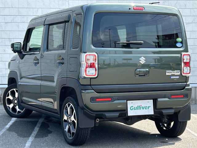 スズキ ハスラー HYBRID X ターボ 新潟県 2020(令2)年 7.1万km クールカーキPM 衝突軽減/全方位カメラ/9インチナビ/(フルセグ/Bluetooth/AM/FM/CD/DVD）/ETC/クルーズコントロール（追従有）/シートヒーター（DN席）/革巻きステアリング/パドルシフト/ステアリングスイッチ/LEDライト/オートライト/フォグランプ/アイドリングストップ/レーンキープアシスト/コーナーセンサー（後方）/横滑り防止/プッシュスタート/スマートキー/社外アルミスタットレスタイヤ（積込)/（175/65/15）