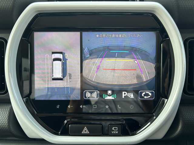 スズキ ハスラー HYBRID X ターボ 新潟県 2020(令2)年 7.1万km クールカーキPM 衝突軽減/全方位カメラ/9インチナビ/(フルセグ/Bluetooth/AM/FM/CD/DVD）/ETC/クルーズコントロール（追従有）/シートヒーター（DN席）/革巻きステアリング/パドルシフト/ステアリングスイッチ/LEDライト/オートライト/フォグランプ/アイドリングストップ/レーンキープアシスト/コーナーセンサー（後方）/横滑り防止/プッシュスタート/スマートキー/社外アルミスタットレスタイヤ（積込)/（175/65/15）