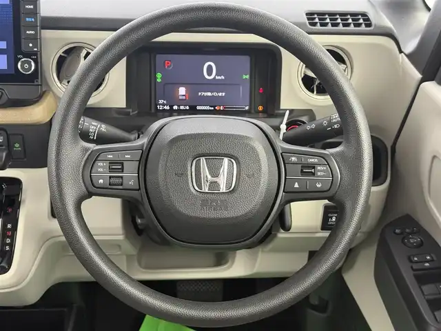 ホンダ Ｎ ＢＯＸ ファッションスタイル 愛知県 2025(令7)年 0.1千km プレミアムアイボリーパールⅡ 純正9型ナビ（フルセグ、CD、DVD、Bluetooth）/Bカメラ/両側パワスラドア/ACC/電子パーキング/オートホールド/衝突軽減ブレーキ/レーンキープアシスト/オートハイビーム/LEDヘッドライト/シートヒーター（D+N)/コーナーセンサー/スマートキー/フォグライト/オートライト/横滑り防止装置