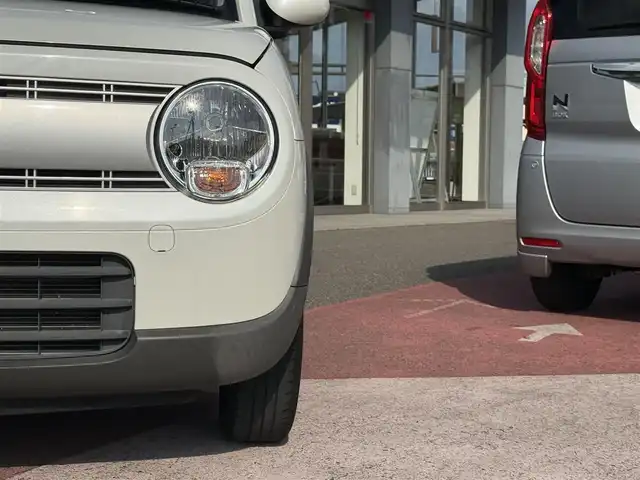 スズキ ラパン L 香川県 2017(平29)年 5.4万km ピュアホワイトP SDナビ/ドライブレコーダー/スマートキー/レーダーブレーキサポート/アイドリングストップ/シートシーター/パワーステアリング/パワーウィンドウ/純正フロアマット