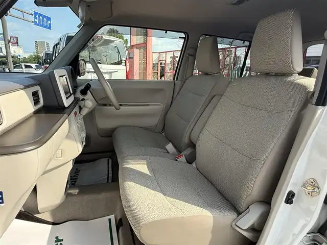 スズキ ラパン L 香川県 2017(平29)年 5.4万km ピュアホワイトP SDナビ/ドライブレコーダー/スマートキー/レーダーブレーキサポート/アイドリングストップ/シートシーター/パワーステアリング/パワーウィンドウ/純正フロアマット