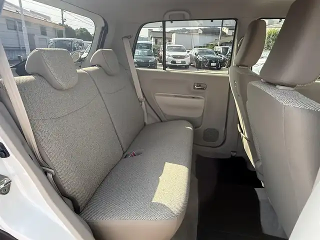 スズキ ラパン L 香川県 2017(平29)年 5.4万km ピュアホワイトP SDナビ/ドライブレコーダー/スマートキー/レーダーブレーキサポート/アイドリングストップ/シートシーター/パワーステアリング/パワーウィンドウ/純正フロアマット