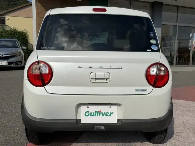 スズキ ラパン L 香川県 2017(平29)年 5.4万km ピュアホワイトP SDナビ/ドライブレコーダー/スマートキー/レーダーブレーキサポート/アイドリングストップ/シートシーター/パワーステアリング/パワーウィンドウ/純正フロアマット