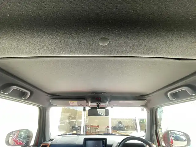 ダイハツ タフト G ターボ 宮崎県 2021(令3)年 4.5万km コンパーノレッド 純正ナビ（NMZK-W71D）/AM FM CD DVD　BT　TV/バックカメラ/衝突軽減ブレーキ/シートヒーター/レーダークルーズコントロール/社外ルーフキャリア/ルーフレール/LEDヘッドライト/ETC車載器/フォグランプ/OPフードエンブレム/OPフードガーニッシュ/OPバックドアガーニッシュ/OPマットフラップRr