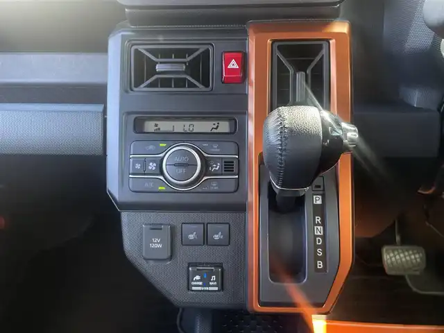 ダイハツ タフト G ターボ 宮崎県 2021(令3)年 4.5万km コンパーノレッド 純正ナビ（NMZK-W71D）/AM FM CD DVD　BT　TV/バックカメラ/衝突軽減ブレーキ/シートヒーター/レーダークルーズコントロール/社外ルーフキャリア/ルーフレール/LEDヘッドライト/ETC車載器/フォグランプ/OPフードエンブレム/OPフードガーニッシュ/OPバックドアガーニッシュ/OPマットフラップRr