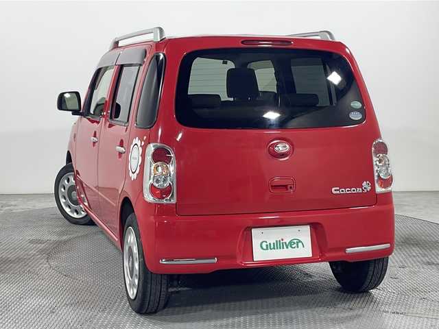 ダイハツ ミラ ココア プラスX リミテッド 広島県 2015(平27)年 4.8万km シャイニングレッド 禁煙車/純正ナビ/バックカメラ/ＤＶＤ/ワンセグ/ＬＥＤヘッドライト/フォグランプ/Ｂｌｕｅｔｏｏｔｈ/電動格納ミラー/フロアマット/横滑り防止装置/ルーフレール/ベンチシート/純正１４インチホイールキャップ/エアバッグ(運転席/助手席)