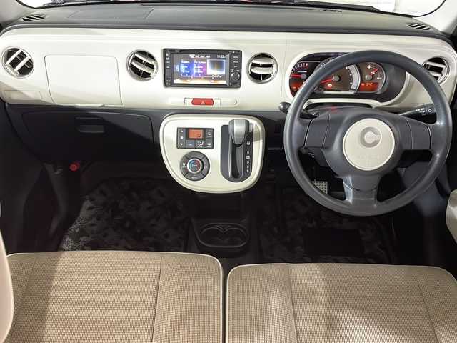 ダイハツ ミラ ココア プラスX リミテッド 広島県 2015(平27)年 4.8万km シャイニングレッド 禁煙車/純正ナビ/バックカメラ/ＤＶＤ/ワンセグ/ＬＥＤヘッドライト/フォグランプ/Ｂｌｕｅｔｏｏｔｈ/電動格納ミラー/フロアマット/横滑り防止装置/ルーフレール/ベンチシート/純正１４インチホイールキャップ/エアバッグ(運転席/助手席)