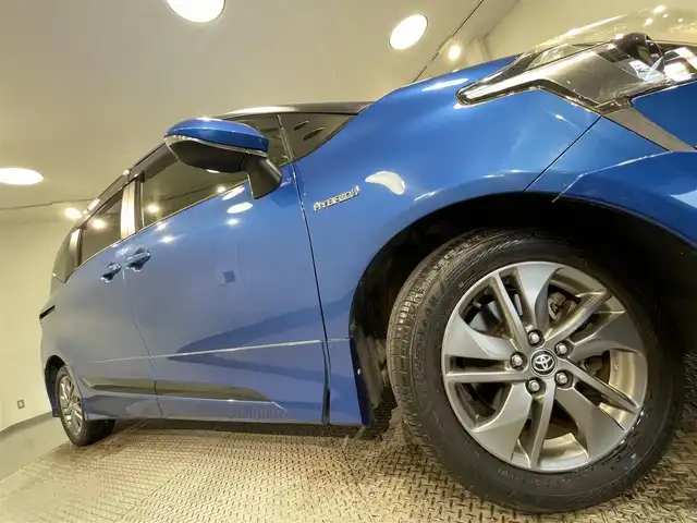 トヨタ シエンタ ハイブリッド G 愛知県 2017(平29)年 3.1万km コバルトブルーメタリック 純正ナビ(NSZT-W66T)/(ラジオ/SD/Bluetooth/地デジ/CD・DVD再生）/モデリスタフルエアロ　/トヨタセーフティセンス　/　　-衝突軽減ブレーキ　/　　-レーンディパーチャーアラート/　　-オートマチックハイビーム/両側パワースライドドア　/ＡＣ１００Ｖ　/ビルトインＥＴＣ　/ドライブレコーダー　/純正フロアマット/ＩＳＯＦＩＸ/ステアリングスイッチ