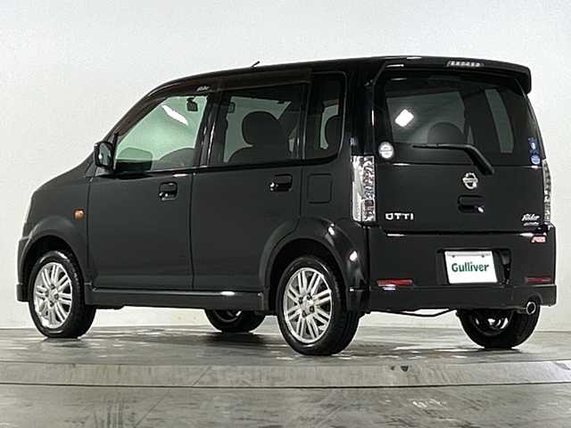 日産 オッティ ライダー 広島県 2007(平19)年 4.2万km ブラック 禁煙/ターボ/ケンウッドオーディオ（E323）/・CD/AM/FM/革巻きステアリング/ユピテル前後ドライブレコーダー（DRY-TW7550ｄ）/ＥＴＣ/純正ドアバイザー/純正14インチアルミホイール