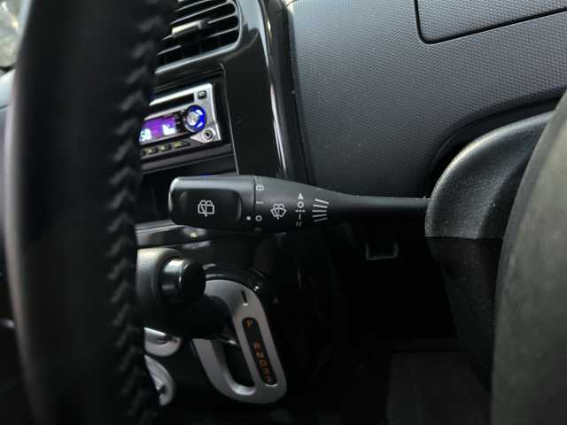 日産 オッティ ライダー 広島県 2007(平19)年 4.2万km ブラック 禁煙/ターボ/ケンウッドオーディオ（E323）/・CD/AM/FM/革巻きステアリング/ユピテル前後ドライブレコーダー（DRY-TW7550ｄ）/ＥＴＣ/純正ドアバイザー/純正14インチアルミホイール