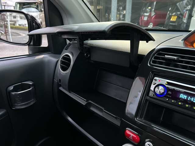 日産 オッティ ライダー 広島県 2007(平19)年 4.2万km ブラック 禁煙/ターボ/ケンウッドオーディオ（E323）/・CD/AM/FM/革巻きステアリング/ユピテル前後ドライブレコーダー（DRY-TW7550ｄ）/ＥＴＣ/純正ドアバイザー/純正14インチアルミホイール