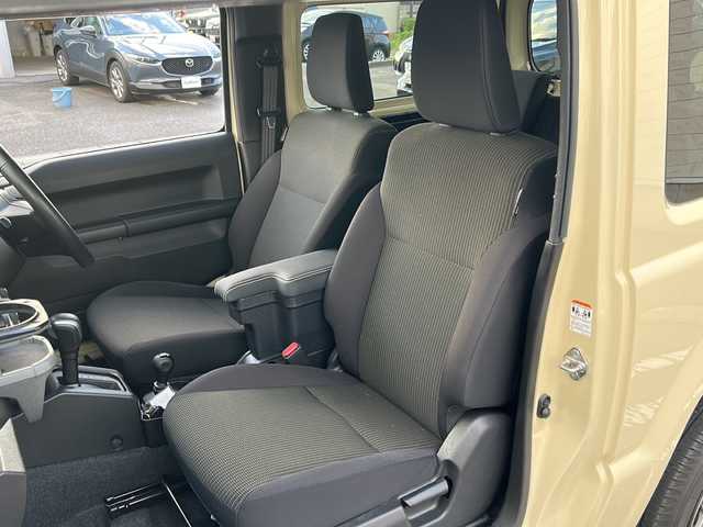 スズキ ジムニー XC 石川県 2022(令4)年 2.2万km シフォンアイボリーメタリックブラック2トーンルーフ 社外ディスプレイオーディオ/４WD/プッシュスタート/スマートキー/バックカメラ/背面タイヤ/オートライト/LEDライト/ETC/スペアキー/ダウンヒルアシスト