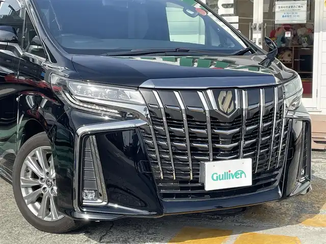 トヨタ アルファード S タイプゴールド 神奈川県 2021(令3)年 1.4万km ブラック 純正ディスプレイオーディオ/　（Bluetooth・Miracast）/ナビキット/フルセグTV/両側パワースライドドア/パワーバックドア/トヨタセーフティセンス/レーダークルーズコントロール/LEDヘッドライト/ビルトインETC2.0/スマートキー×2/保証書/取扱説明書