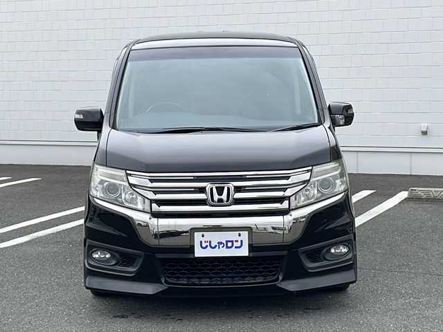 ホンダ ステップワゴン スパーダ Z クールスピリット 熊本県 2013(平25)年 10.5万km プレミアムスパークルブラックパール (株)IDOMが運営する【じしゃロン熊本店】の自社ローン専用車両になります/こちらは現金またはオートローンご利用時の価格です。自社ローンご希望の方は別途その旨お申付け下さい./純正9インチナビ/バックカメラ/ステアリングスイッチ/フリップダウンモニター/クルーズコントロール/パドルシフト/ハーフレザーシート/ETC