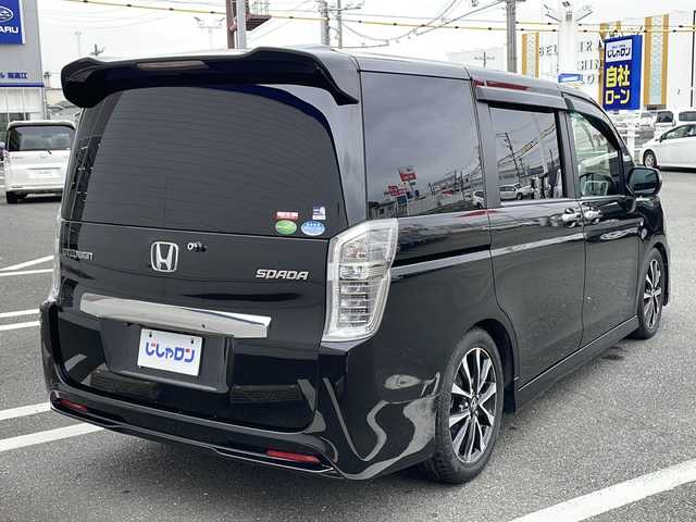 ホンダ ステップワゴン スパーダ Z クールスピリット 熊本県 2013(平25)年 10.5万km プレミアムスパークルブラックパール (株)IDOMが運営する【じしゃロン熊本店】の自社ローン専用車両になります/こちらは現金またはオートローンご利用時の価格です。自社ローンご希望の方は別途その旨お申付け下さい./純正9インチナビ/バックカメラ/ステアリングスイッチ/フリップダウンモニター/クルーズコントロール/パドルシフト/ハーフレザーシート/ETC
