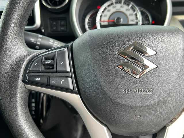 スズキ スペーシア カスタム HYBRID GS 熊本県 2019(平31)年 5.6万km ピュアホワイトP デュアルセンサーブレーキサポート/社外ナビ/全方位カメラ/ビルトインETC/純正14インチAW/片側パワースライドドア/右前席シートヒーター/LEDヘッドライト/オートライト/フォグライト/横滑り防止装置/ウィンカーミラー/純正フロアマット