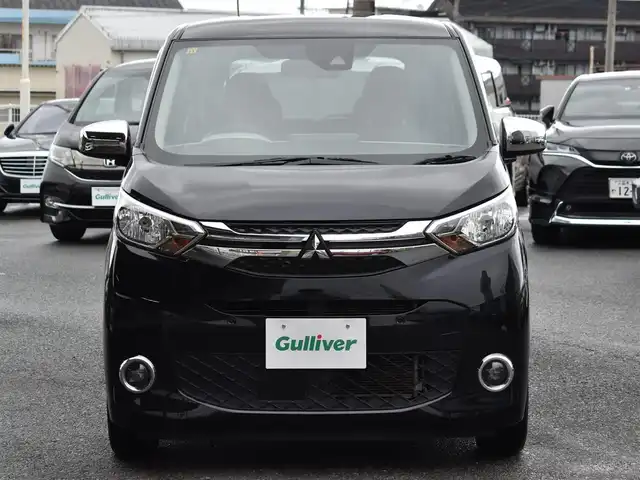 三菱 ｅＫワゴン G 福岡県 2020(令2)年 8.4万km アメジストブラック 純正ナビ【MJ120D-WM】/フルセグTV/CD/Bluetooth/FM/AM/バックカメラ/ETC/マイパイロット/コーナーセンサー/ブレーキホールド/電動パーキングブレーキ/インテリジェントキー/プッシュスタート/シートヒーター/保証書・取説・スペアキー