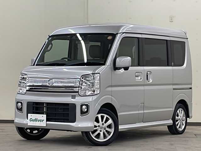 日産 ＮＶ１００クリッパー リオ E 道央・札幌 2021(令3)年 6.7万km シルキーシルバーメタリック /4WD//社外メモリナビ：AVIC-RZ09/(ラジオ/フルセグTV/CD/DVD/BT)//寒冷地仕様//社外エンジンスターター//社外AWスタッドレスタイヤ積込(155/65R14)//衝突被害軽減ブレーキ//レーンキープアシスト//横滑り防止装置//片側パワースライドドア//社外前方ドライブレコーダー//運転席シートヒーター//コーナーセンサー//フォグランプ//電動格納ミラー