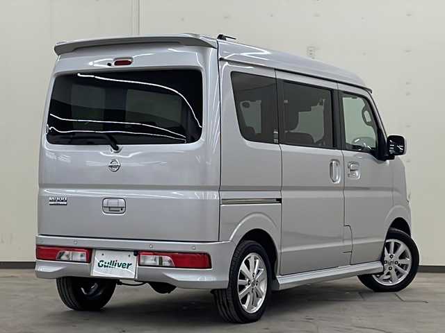 日産 ＮＶ１００クリッパー リオ E 道央・札幌 2021(令3)年 6.7万km シルキーシルバーメタリック /4WD//社外メモリナビ：AVIC-RZ09/(ラジオ/フルセグTV/CD/DVD/BT)//寒冷地仕様//社外エンジンスターター//社外AWスタッドレスタイヤ積込(155/65R14)//衝突被害軽減ブレーキ//レーンキープアシスト//横滑り防止装置//片側パワースライドドア//社外前方ドライブレコーダー//運転席シートヒーター//コーナーセンサー//フォグランプ//電動格納ミラー