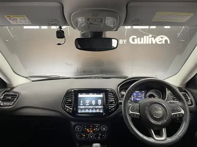 クライスラー・ジープ ジープ コンパス リミテッド 群馬県 2018(平30)年 5万km 黒 ワンオーナー/CarPlay/バックカメラ/フルセグTV/ドライブレコーダー/シートヒーター/スマートキー/黒革シート/ACC/ETC/18インチAW/フロアマット/HIDライト/純正ナビ